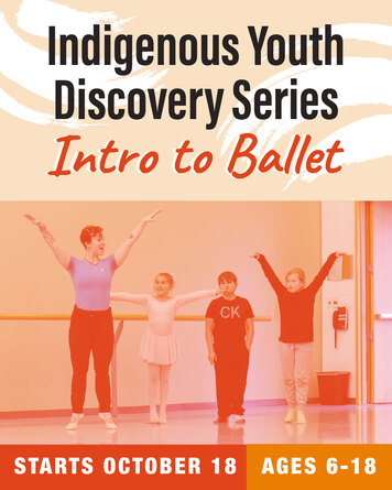 Indigenous Youth Discovery Series: Intro to Ballet