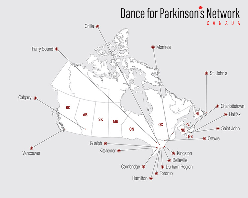 Dance for Parkinson’s Network Canada (DFPNC)